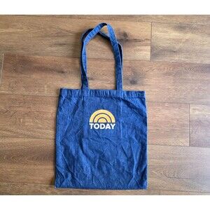 Maptote Denim Tote Bag New York City NBC TODAY SHOW 2016 Blue NYC Boroughs READ